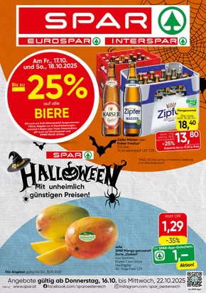 Eurospar Katalog in Linz | Attraktive Sonderangebote für alle | 2025-10-15T00:00:00.000Z - 2025-10-29T00:00:00.000Z
