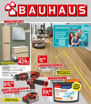 Bauhaus Katalog in Schörfling am Attersee | bauhaus.at | 2025-10-15T00:00:00.000Z - 2025-11-04T00:00:00.000Z