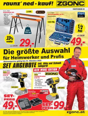 Zgonc Katalog in Landeck | Oktober II 2025 | 2025-10-16T00:00:00.000Z - 2025-10-30T00:00:00.000Z