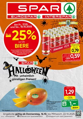Eurospar Katalog in Linz | Top-Angebote für alle Schnäppchenjäger | 2025-10-16T00:00:00.000Z - 2025-10-30T00:00:00.000Z