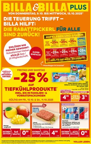 Billa Katalog in Innsbruck | BILLA FB KW41 2025 Wien | 2025-10-16T00:00:00.000Z - 2025-10-30T00:00:00.000Z