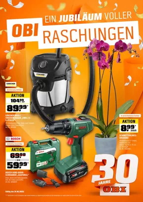 OBI Katalog in Landeck | EIN JUBILÄUM VOLLER OBIRASCHUNGEN | 2025-10-15T00:00:00.000Z - 2025-10-31T00:00:00.000Z