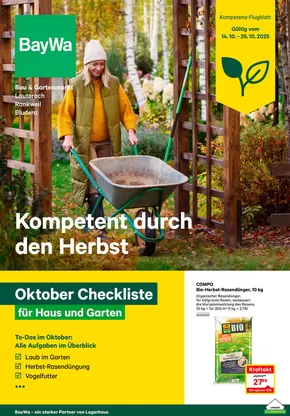 BayWa Katalog in Feldbach | BayWa angebote | 2025-10-16T00:00:00.000Z - 2025-10-25T00:00:00.000Z