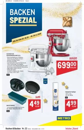 Metro Katalog in Feldkirch | Attraktive Sonderangebote für alle | 2025-10-30T00:00:00.000Z - 2025-11-26T00:00:00.000Z