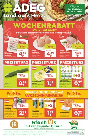 ADEG Katalog in St. Veit an der Glan | Exklusive Schnäppchen | 2025-10-23T00:00:00.000Z - 2025-11-06T00:00:00.000Z