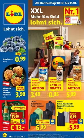 Lidl Katalog in Zwettl-Niederösterreich | Exklusive Deals und Schnäppchen | 2025-10-30T00:00:00.000Z - 2025-11-05T00:00:00.000Z