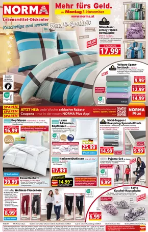 Norma Katalog in Krems an der Donau | Exklusive Deals für unsere Kunden | 2025-11-03T00:00:00.000Z - 2025-11-07T00:00:00.000Z