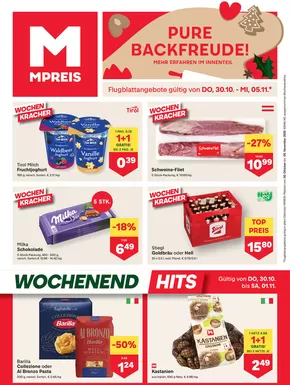 MPreis Katalog in Villach | Exklusive Schnäppchen | 2025-10-30T00:00:00.000Z - 2025-11-05T00:00:00.000Z