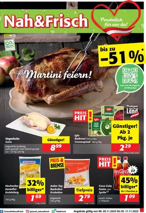 Nah & Frisch Katalog in Innsbruck | Attraktive Sonderangebote für alle | 2025-11-05T00:00:00.000Z - 2025-11-11T00:00:00.000Z