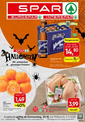 Spar Katalog in Salzburg | Spar flugblatt | 2025-10-29T00:00:00.000Z - 2025-11-12T00:00:00.000Z