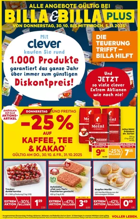 BILLA PLUS Katalog in Gralla | BILLA FB KW44 2025 Wien | 2025-10-30T00:00:00.000Z - 2025-11-05T00:00:00.000Z
