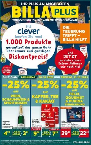 BILLA PLUS Katalog in Gralla | BILLA PLUS FB KW44 2025 Wien | 2025-10-30T00:00:00.000Z - 2025-11-05T00:00:00.000Z