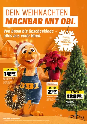 OBI Katalog in Tumeltsham | DEIN WEIHNACHTEN MACHBAR MIT OBI. | 2025-10-30T00:00:00.000Z - 2025-11-16T00:00:00.000Z