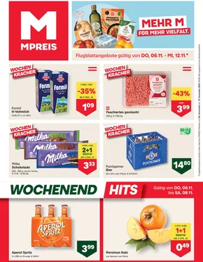 MPreis Katalog in Alland | Tolles Angebot für alle Kunden | 2025-11-06T00:00:00.000Z - 2025-11-12T00:00:00.000Z