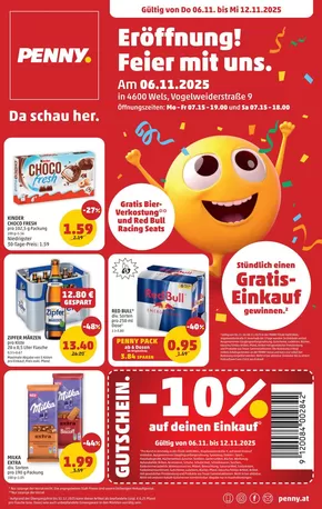 Penny Katalog in Kittsee | Tolles Angebot für alle Kunden | 2025-11-06T00:00:00.000Z - 2025-11-12T00:00:00.000Z