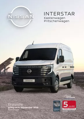 Nissan Katalog | neuer interstar preisliste | 2025-11-04T00:00:00.000Z - 2025-11-18T00:00:00.000Z