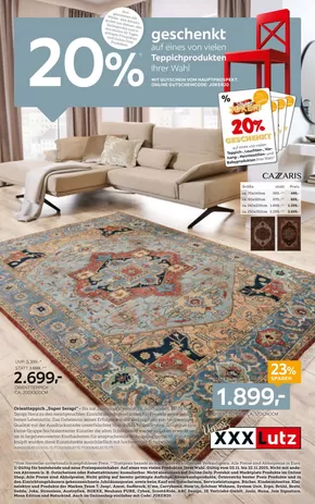 XXXLutz Katalog in Ansfelden | XXXLutz flugblatt | 2025-11-04T00:00:00.000Z - 2025-11-18T00:00:00.000Z