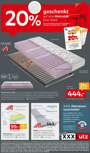 XXXLutz Katalog in Ansfelden | Unsere besten Angebote für Sie | 2025-11-04T00:00:00.000Z - 2025-11-18T00:00:00.000Z