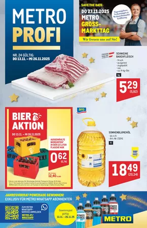 Metro Katalog in Wels | Top-Deals für alle Kunden | 2025-11-13T00:00:00.000Z - 2025-11-26T00:00:00.000Z