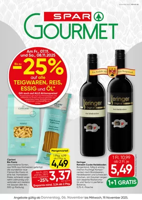 SPAR-Gourmet Katalog | SPAR-Gourmet flugblatt | 2025-11-06T00:00:00.000Z - 2025-11-19T00:00:00.000Z
