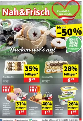 Nah & Frisch Katalog in St. Gallenkirch | Top-Deals für alle Kunden | 2025-11-19T00:00:00.000Z - 2025-11-25T00:00:00.000Z