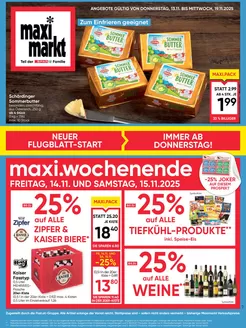 Maximarkt Katalog in Zell am See | Attraktive Angebote entdecken | 2025-11-13T00:00:00.000Z - 2025-11-19T00:00:00.000Z