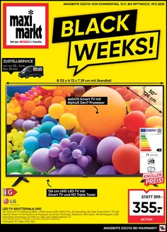 Maximarkt Katalog in Zell am See | Angebote für Schnäppchenjäger | 2025-11-13T00:00:00.000Z - 2025-11-19T00:00:00.000Z