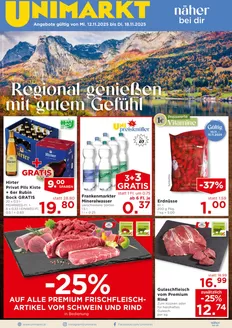 Unimarkt Katalog in Voitsberg | Angebote für Schnäppchenjäger | 2025-11-12T00:00:00.000Z - 2025-11-18T00:00:00.000Z