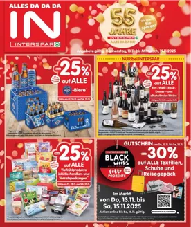 Interspar Katalog in Voitsberg | Aktuelle Schnäppchen und Angebote | 2025-11-06T00:00:00.000Z - 2025-12-01T00:00:00.000Z