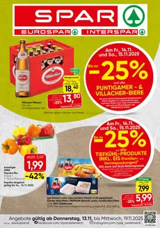 Eurospar Katalog in Innsbruck | Top-Angebote für alle Schnäppchenjäger | 2025-11-13T00:00:00.000Z - 2025-11-19T00:00:00.000Z