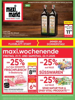 Maximarkt Katalog in Sankt Johann im Pongau | Aktuelle Deals und Angebote | 2025-11-20T00:00:00.000Z - 2025-11-26T00:00:00.000Z