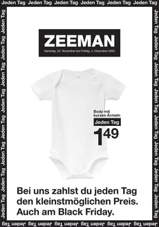 Zeeman Katalog in Liezen | Unsere besten Angebote für Sie | 2025-11-22T00:00:00.000Z - 2025-12-05T00:00:00.000Z
