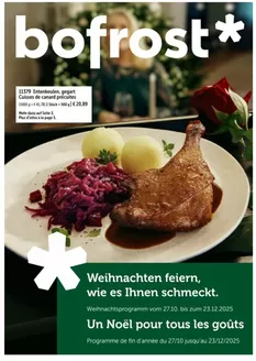 Bofrost Katalog in Steyr | Bofrost flugblatt | 2025-10-27T00:00:00.000Z - 2025-12-23T00:00:00.000Z
