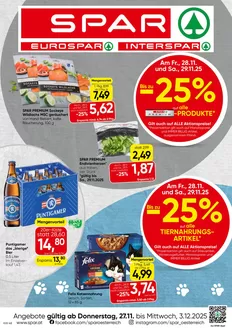 Spar Katalog in Schwaz | Tolle Rabatte auf ausgewählte Produkte | 2025-11-27T00:00:00.000Z - 2025-12-03T00:00:00.000Z