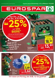 Eurospar Katalog | Neue Angebote zum Entdecken | 2025-12-04T00:00:00.000Z - 2025-12-17T00:00:00.000Z