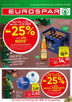 Eurospar Katalog | Unsere besten Schnäppchen | 2025-12-04T00:00:00.000Z - 2025-12-17T00:00:00.000Z