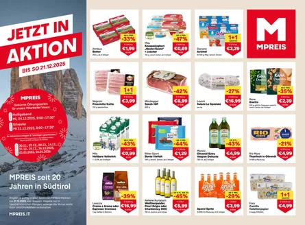 MPreis Katalog in Seiersberg-Pirka | Unsere besten Deals für Sie | 2025-12-05T00:00:00.000Z - 2025-12-21T00:00:00.000Z