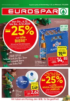 Eurospar Katalog | Angebote Eurospar | 2025-12-04T00:00:00.000Z - 2025-12-17T00:00:00.000Z