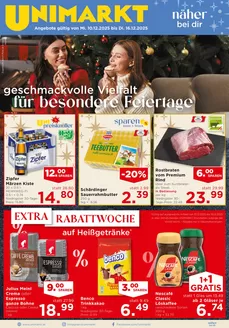 Unimarkt Katalog in Krems an der Donau | Attraktive Sonderangebote für alle | 2025-12-10T00:00:00.000Z - 2025-12-16T00:00:00.000Z