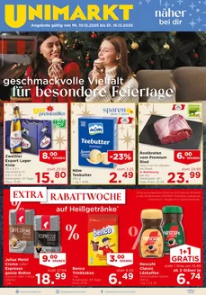 Unimarkt Katalog | Tolles Angebot für alle Kunden | 2025-12-10T00:00:00.000Z - 2025-12-16T00:00:00.000Z