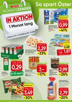 Spar Katalog in Andelsbuch | Sonderangebote für Sie | 2025-12-11T00:00:00.000Z - 2026-01-07T00:00:00.000Z