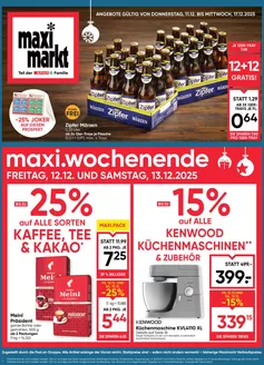 Maximarkt Katalog | Donnerstag, 11.12. - Mittwoch, 17.12.2025 | 2025-12-11T00:00:00.000Z - 2025-12-17T00:00:00.000Z