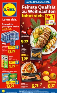 Lidl Katalog in Bischofshofen | Flugblatt | 2025-12-18T00:00:00.000Z - 2025-12-24T00:00:00.000Z