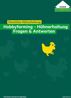 Lagerhaus Graz Land Katalog in Stallhofen | Lagerhaus Graz Land Checkliste Hobbyfarming - Hühnerhaltung | 2025-12-15T00:00:00.000Z - 2025-12-29T00:00:00.000Z