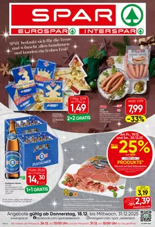 Spar Katalog in Kalsdorf bei Graz | Unsere besten Angebote für Sie | 2025-12-18T00:00:00.000Z - 2025-12-31T00:00:00.000Z