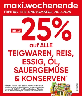 Maximarkt Katalog in Kalsdorf bei Graz | Maximarkt flugblatt | 2025-12-19T00:00:00.000Z - 2025-12-20T00:00:00.000Z