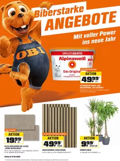 OBI Katalog in Steyr | BIBERSTARKE ANGEBOTE | 2025-12-26T00:00:00.000Z - 2026-01-31T00:00:00.000Z