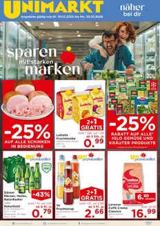 Unimarkt Katalog in Graz | Unimarkt flugblatt | 2025-12-30T00:00:00.000Z - 2026-01-05T00:00:00.000Z