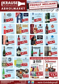Krause Getränke Katalog in Eisenstadt | Im Neuen Jahr | 2026-01-03T00:00:00.000Z - 2026-01-31T00:00:00.000Z