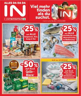 Interspar Katalog in Pasching | Top-Deals und Rabatte | 2026-01-29T00:00:00.000Z - 2026-02-11T00:00:00.000Z